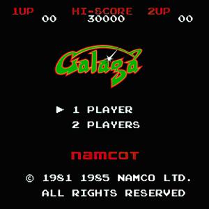 Galaga - Retro game mintás póló