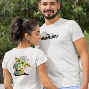 Grogu mintás Star Wars póló