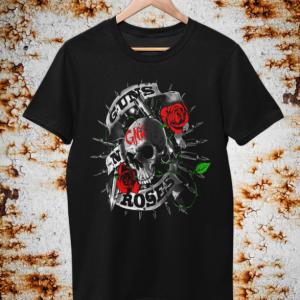 Guns n Roses mintás póló