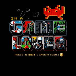 I'am Gamer Lover  mintás póló
