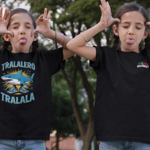 Italian Brainrot - Tralalero Tralala mintás póló