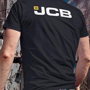JCB kombigép mintás póló