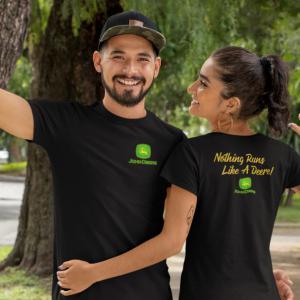 John Deere - Semmi nem fut úgy mint egy szarvas  mintás