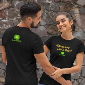 John Deere - Semmi nem fut úgy mint egy szarvas  mintás