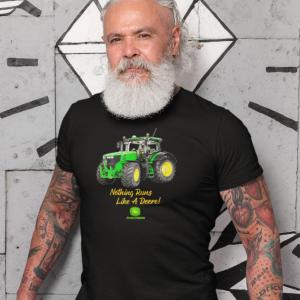 John Deere - Semmi nem fut úgy mint egy szarvas  traktor mintás