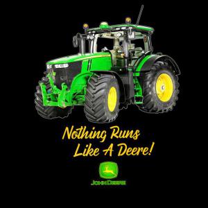 John Deere - Semmi nem fut úgy mint egy szarvas  traktor mintás
