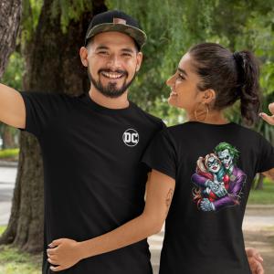 Joker és Harley - mintás póló