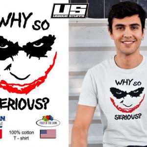 Joker - Why So Serious - Miért mosolyogsz? mintás póló