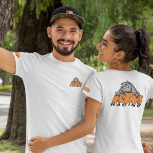 KTM Bulldog mintás póló