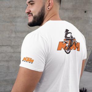 KTM mintás póló