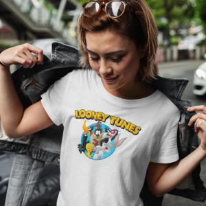 Looney Tunes mintás póló