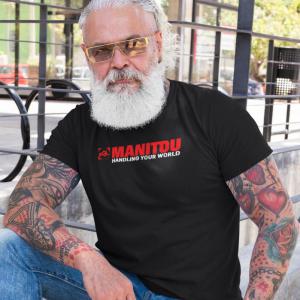 Manitou mintás póló