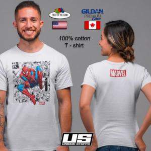 Marvel - Spiderman - Pókember mintás póló