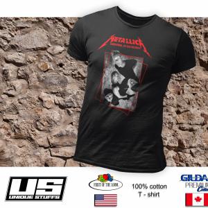Metallica mintás póló 8