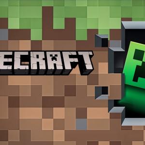 Minecraft mintás bögre