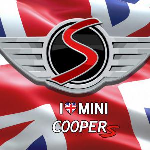 Mini Cooper S mintás bögre