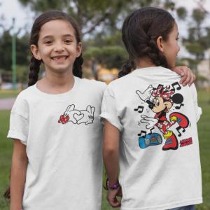 Minnie mintás póló 4