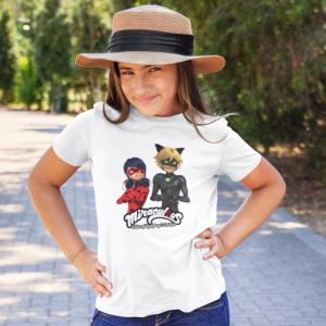Miraculous - Lady Bug - Katica lány mintás póló 5