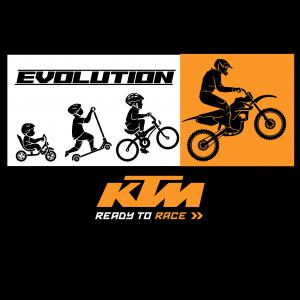 Motocross evolution KTM mintás póló