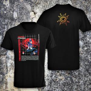 Naruto - Uchiha Itachi mintás póló