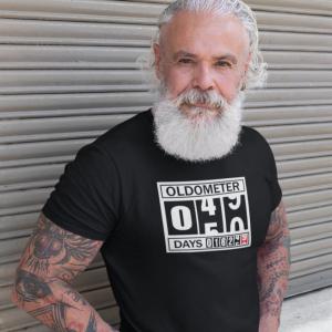 Oldometer mintás póló