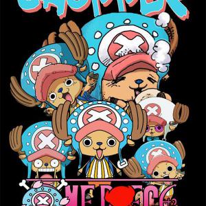 One Piece - Chopper mintás póló