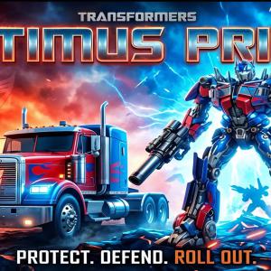 Optimus Prime mintás bögre
