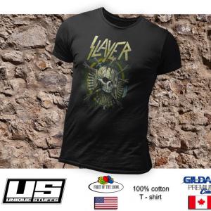 Slayer mintás póló