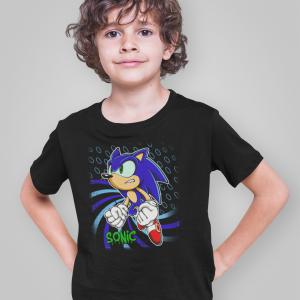 Sonic mintás póló 3