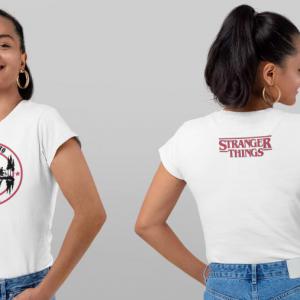 Stanger things mintás póló 3