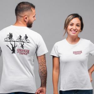 Stanger things mintás póló