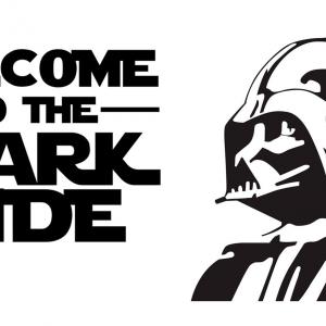 Star Wars - Dark Side mintás bögre