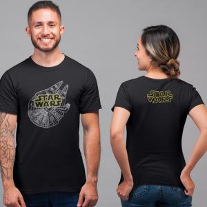 Star Wars - Millennium Falcon mintás