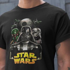 Star Wars mintás póló 3