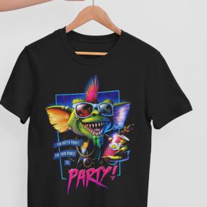 Szörnyecske - Party mintás póló