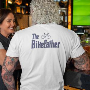 The Bikefather - Bringás, kerékpáros mintás póló másolata