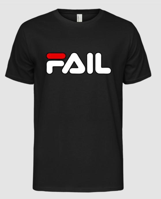 Fail mintás póló
