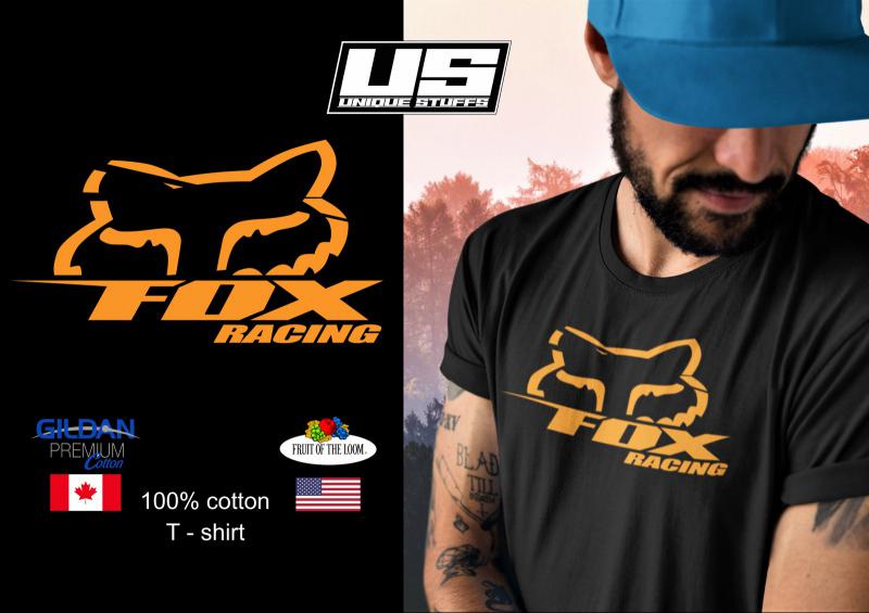 Fox racing mintás póló