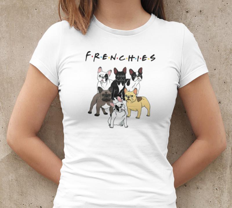 Frenchies mintás póló