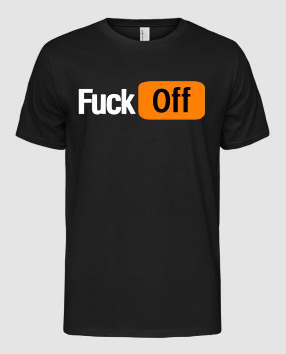 Fuck Off - mintás póló