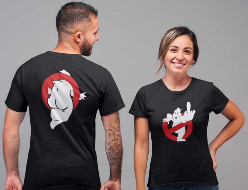 Ghost busters - mintás póló