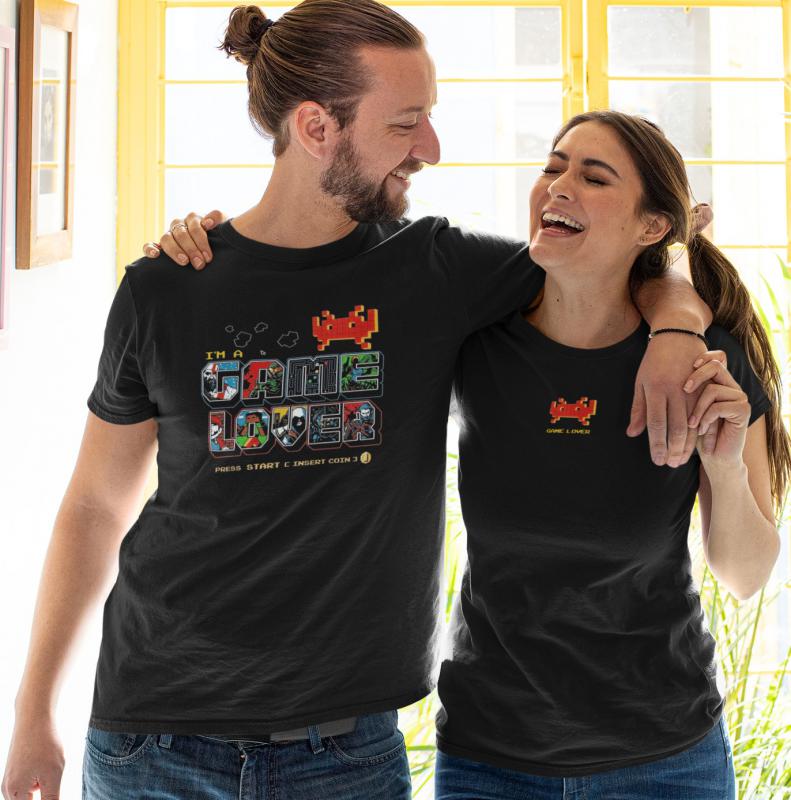 I'am Gamer Lover  mintás póló
