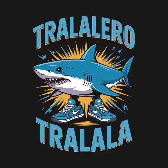 Italian Brainrot - Tralalero Tralala mintás póló