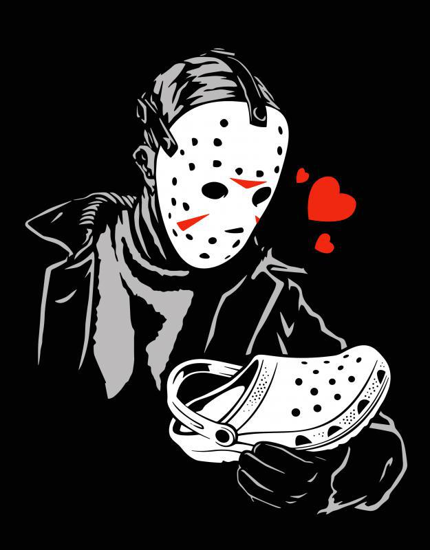 Jason Love - mintás, horror, halloween mintás póló