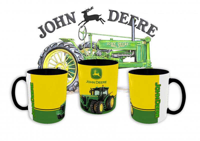 John Deere mintás bögre 3