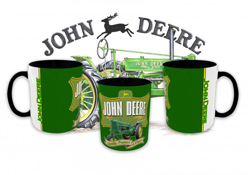 John Deere mintás bögre 4