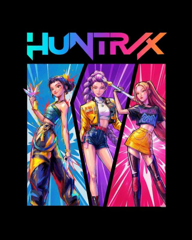 K-pop demon hunters mintás póló 4