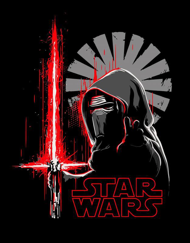 Kylo Ren - Star Wars mintás póló
