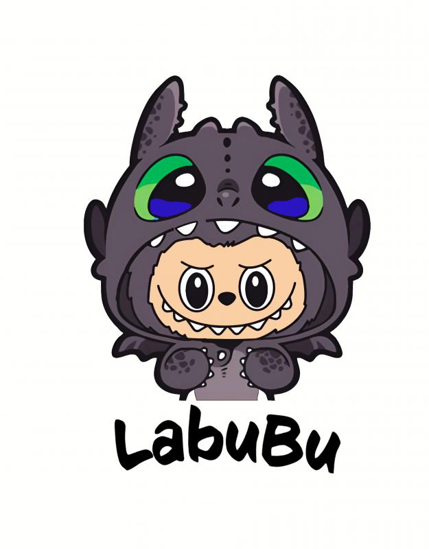 Labubu mintás póló 2