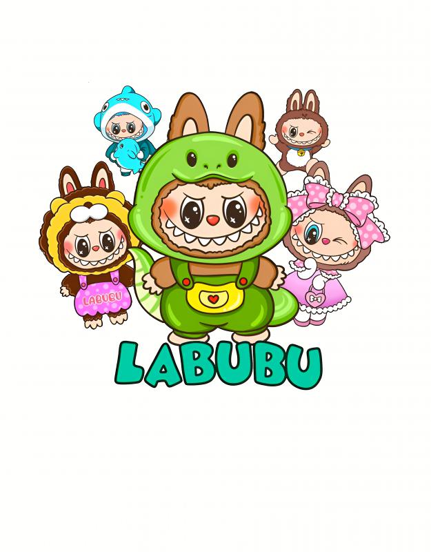 Labubu mintás póló 6